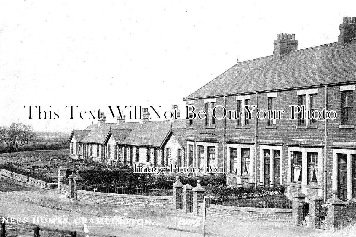 NO 770 Miners Homes, Cramlington, Northumberland c1915 JB Archive