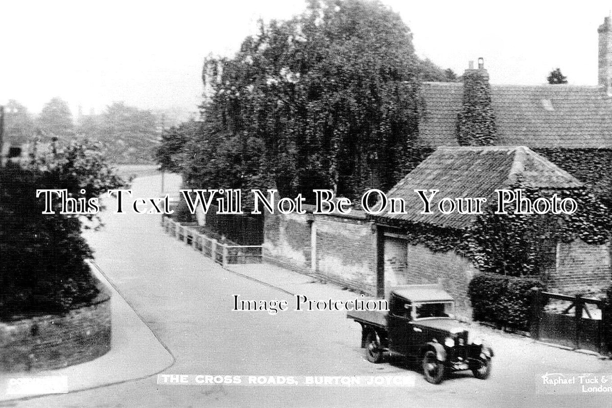 NT 1101 The Cross Roads Burton Joyce Nottinghamshire JB Archive