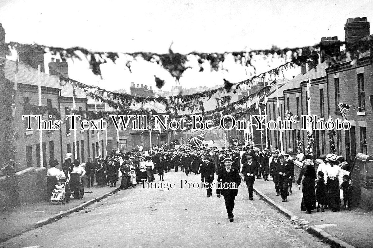 NT 1663 - Coronation Celebrations, Nottingham, Nottinghamshire 1911