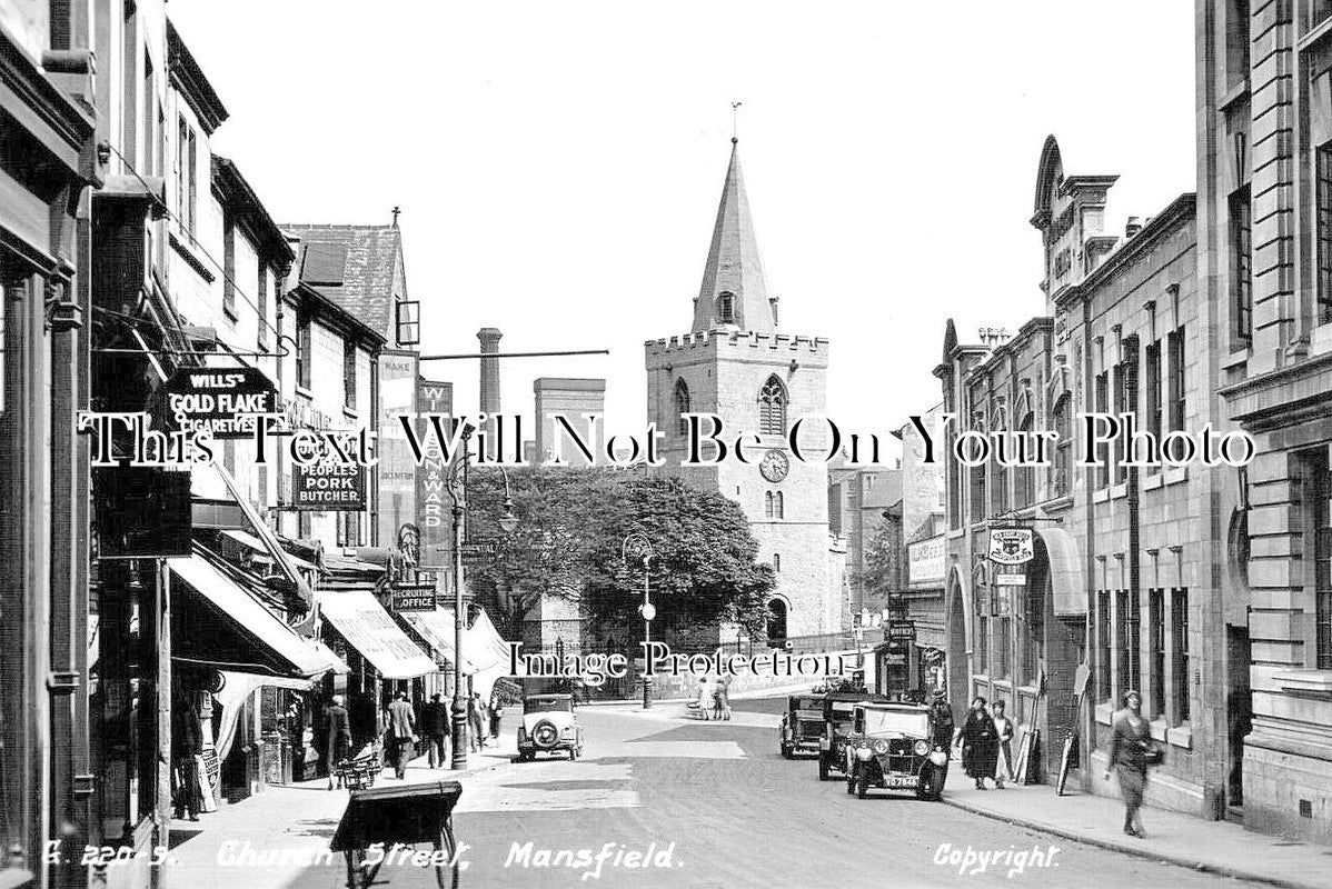 NT 1843 - Church Street, Mansfield, Nottinghamshire