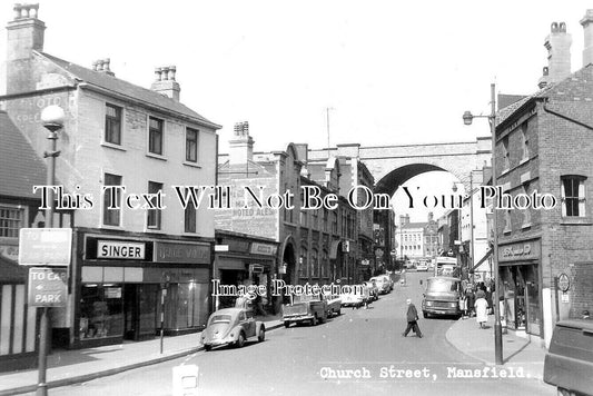 NT 1929 - Church Street, Mansfield, Nottingham, Nottinghamshire