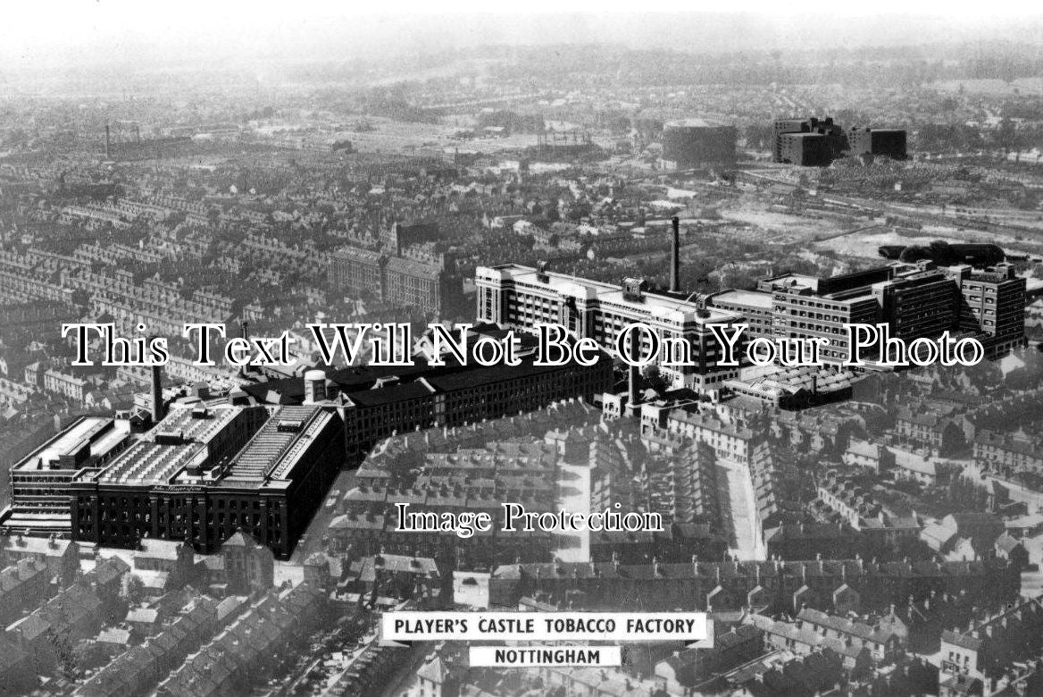 NT 538 - Players Castle Tobacco Factory, Nottingham, Nottinghamshire