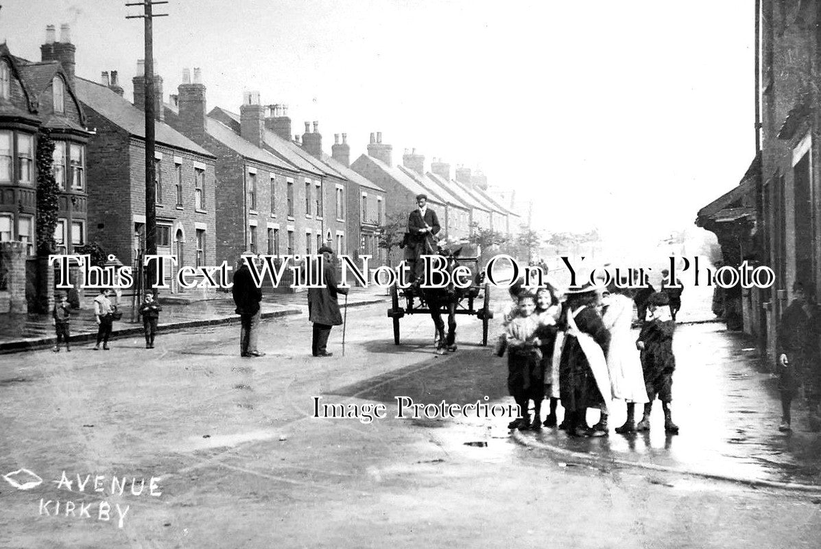 NT 893 Diamond Avenue, Kirkby In Ashfield, Nottinghamshire c1906 JB