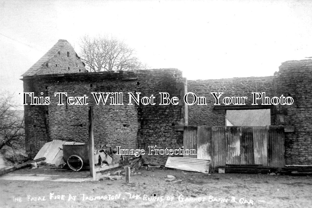 OX 1036 - Fatal Fire At Tadmarton, Oxfordshire