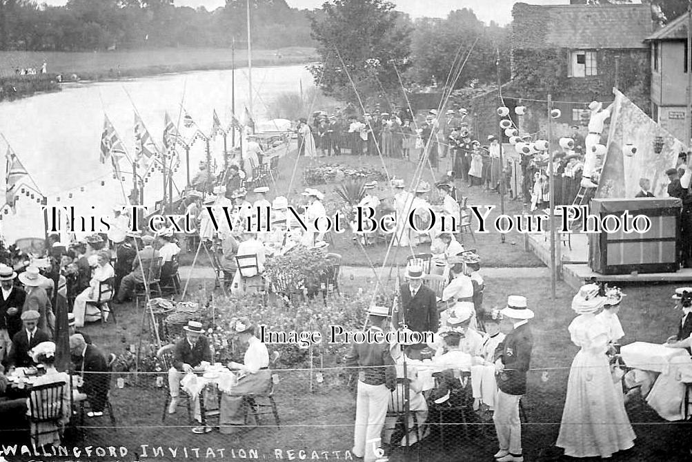 OX 1047 - Wallingford Invitation Regatta, Oxfordshire c1907