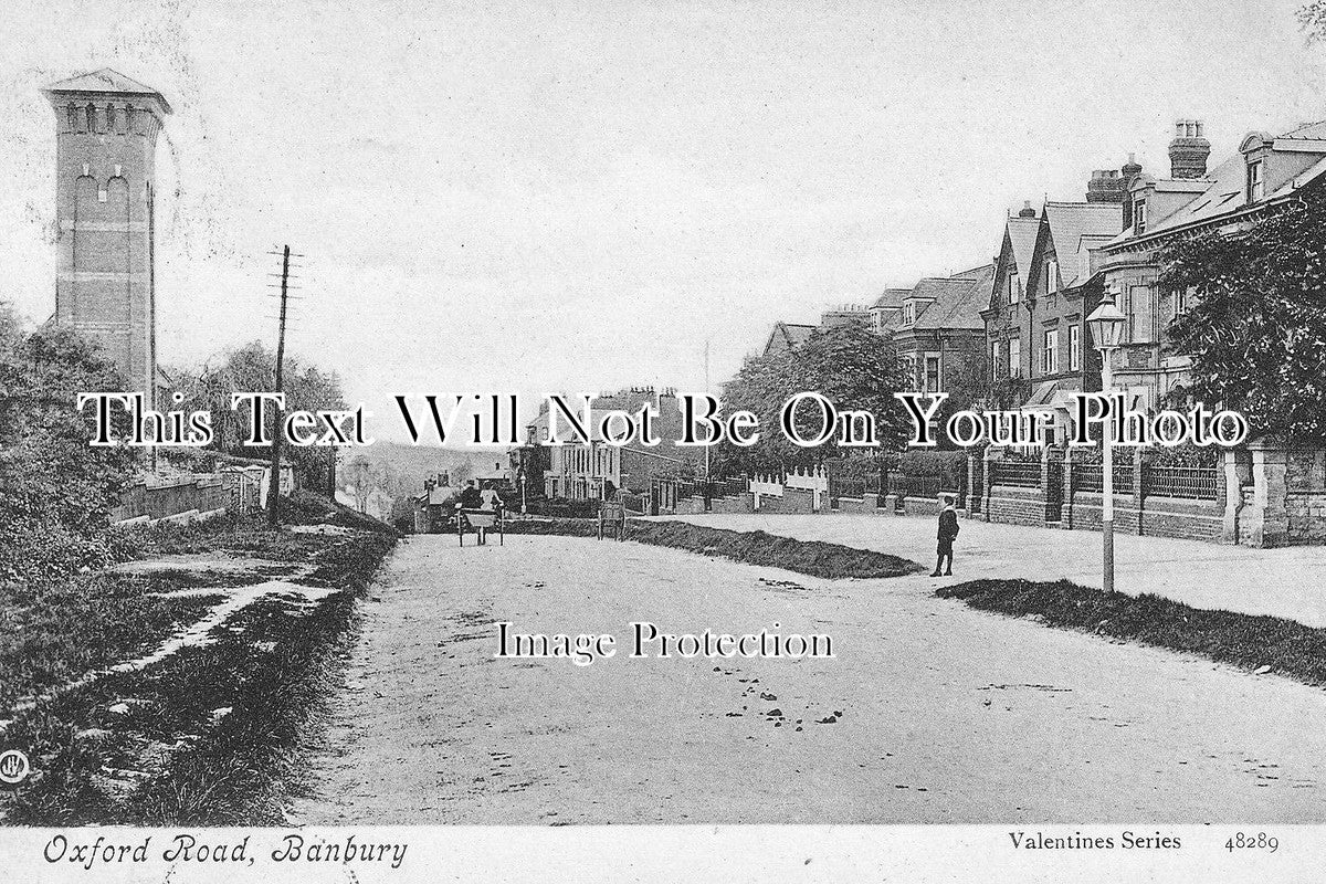 OX 112 - Oxford Road, Banbury, Oxfordshire c1907