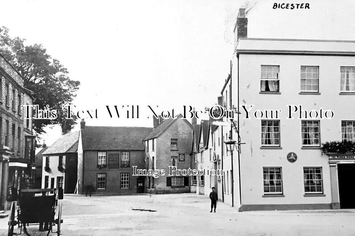 OX 1122 - Kings Arms & Nags Head Pub, Bicester, Oxfordshire