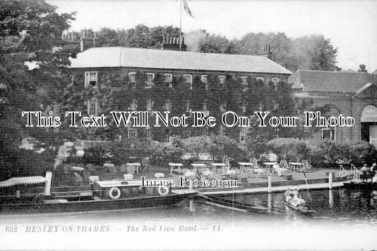 OX 116 - The Red Lion Hotel, Henley On Thames, Oxfordshire