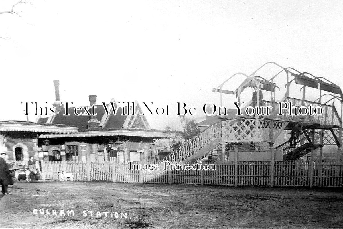 OX 1214 Culham Railway Station, Oxfordshire JB Archive