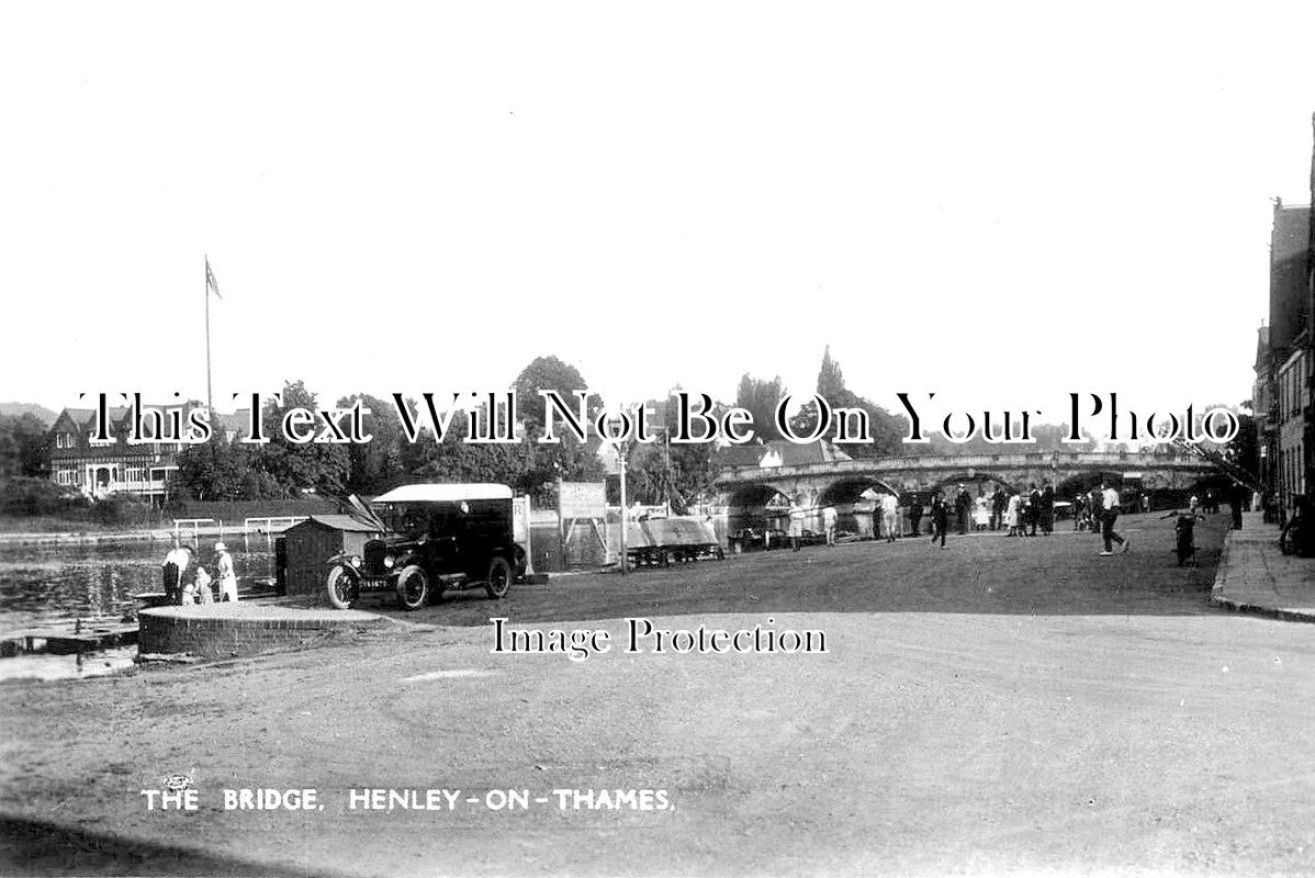 OX 1224 - The Bridge, Henley On Thames, Oxfordshire