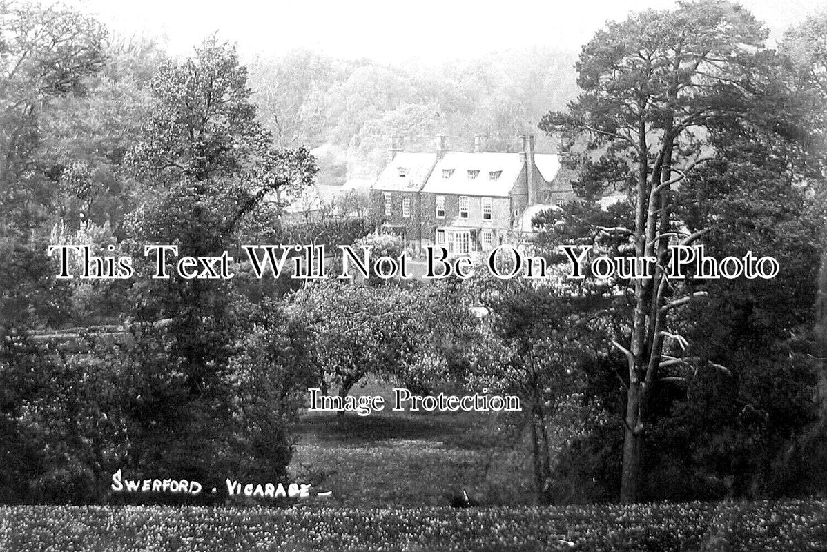 OX 1247 - Swerford Vicarage, Oxfordshire c1914