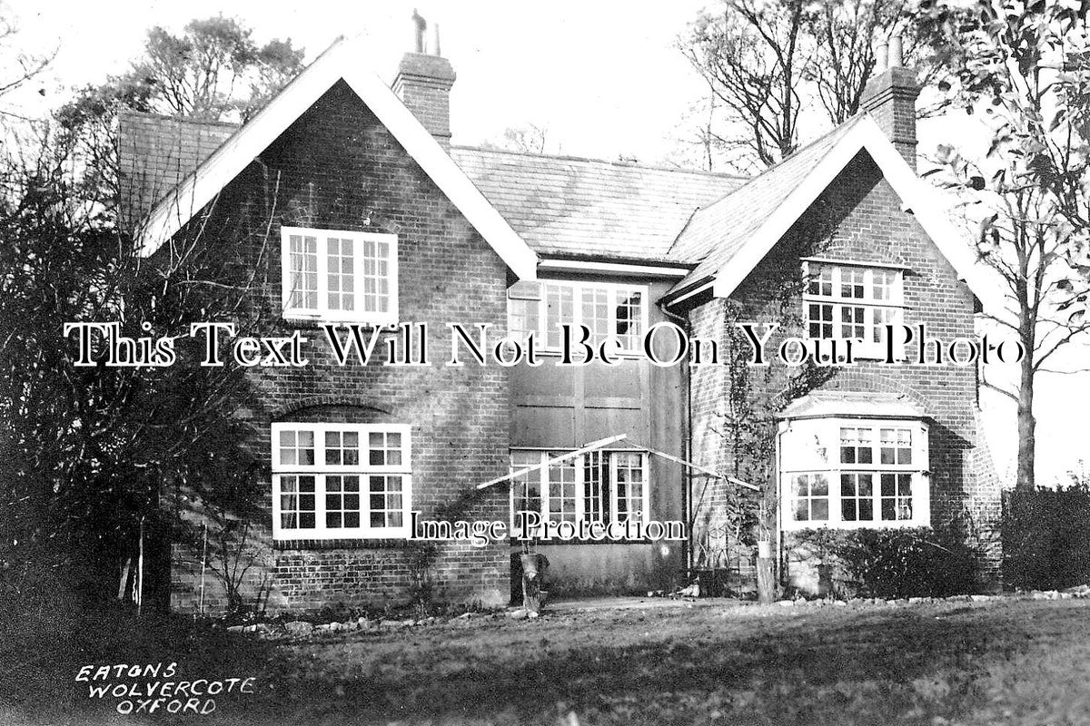 OX 1315 - Eatons House, Wolvercote, Oxford, Oxfordshire c1926