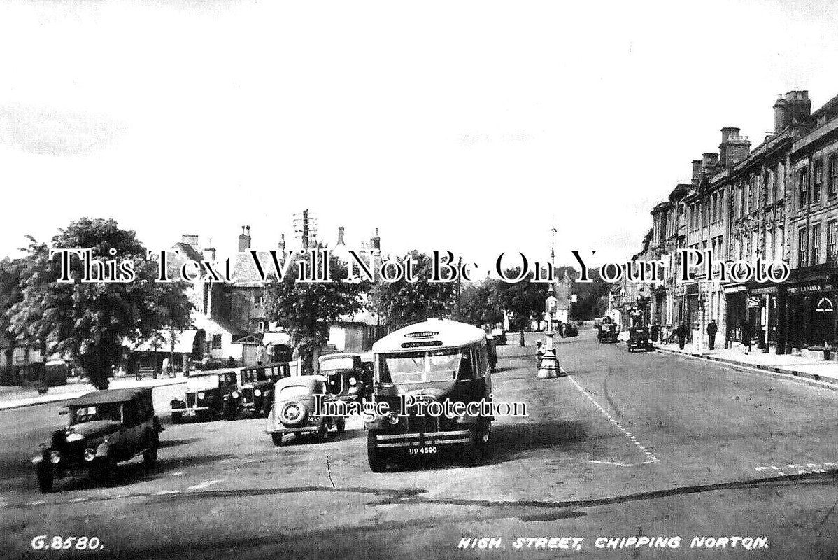 OX 1328 - High Street, Chipping Norton, Oxfordshire c1943