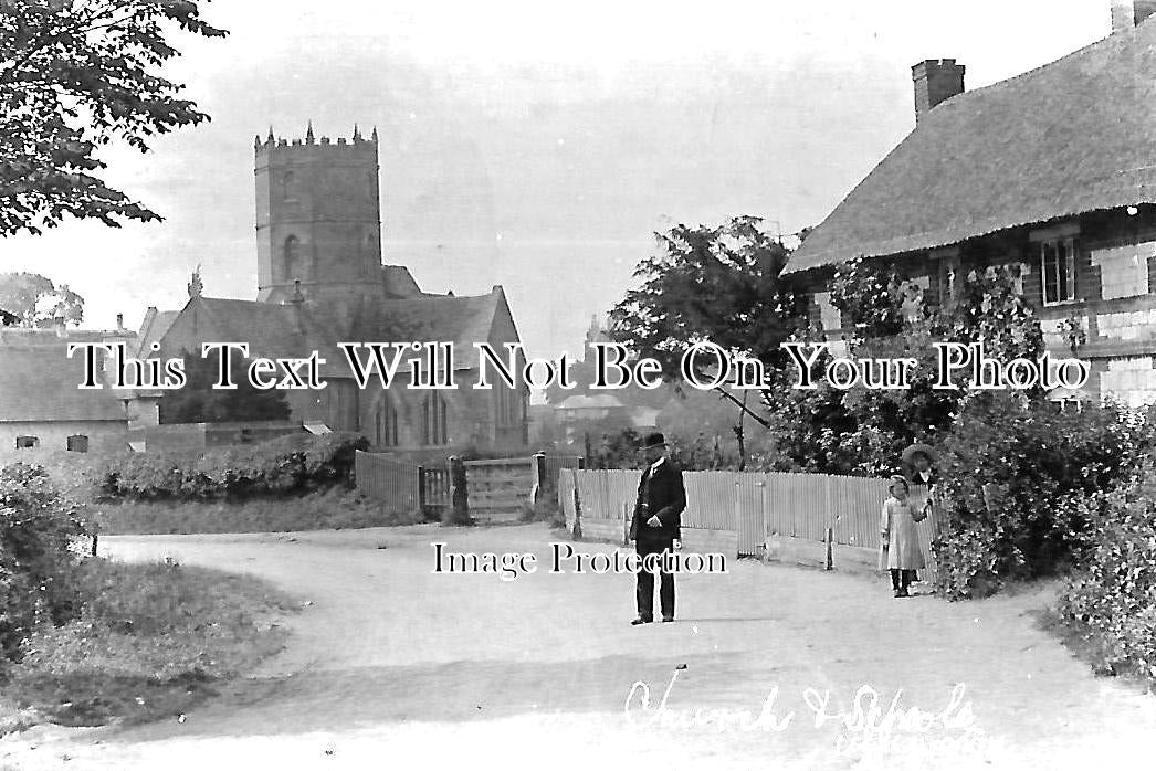 OX 1362 - Uffington Church & Schools, Oxfordshire