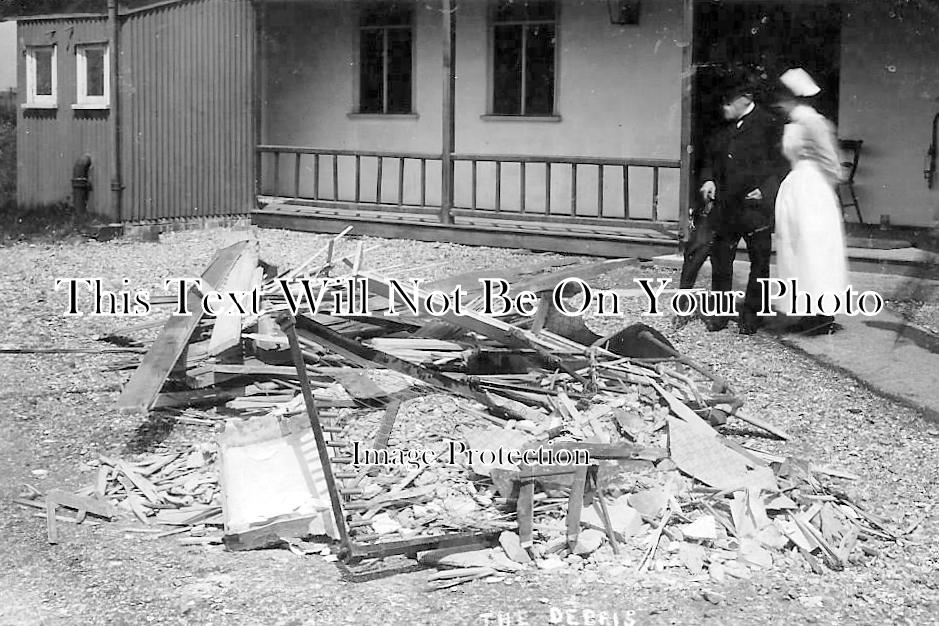 OX 1407 - Towmarsh Isolation Hospital Lightning Strike, Wallingford 1904