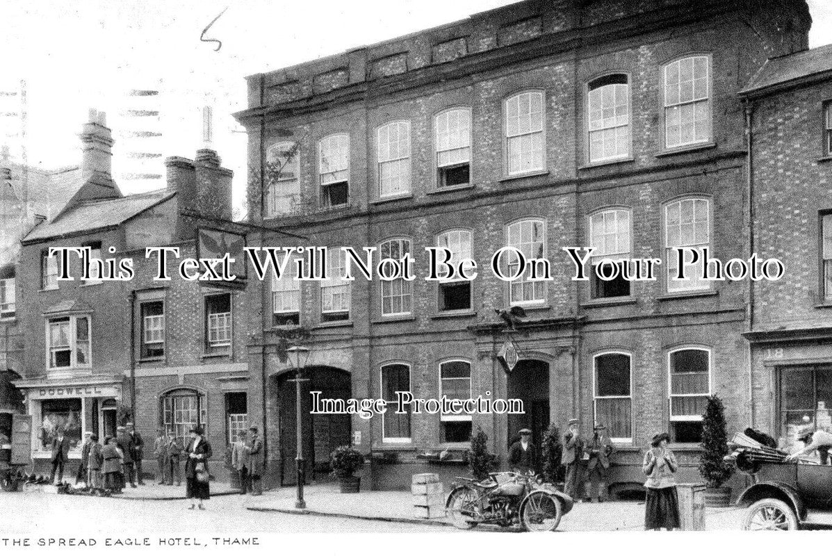 OX 1422 - The Spread Eagle Hotel, Thame, Oxfordshire