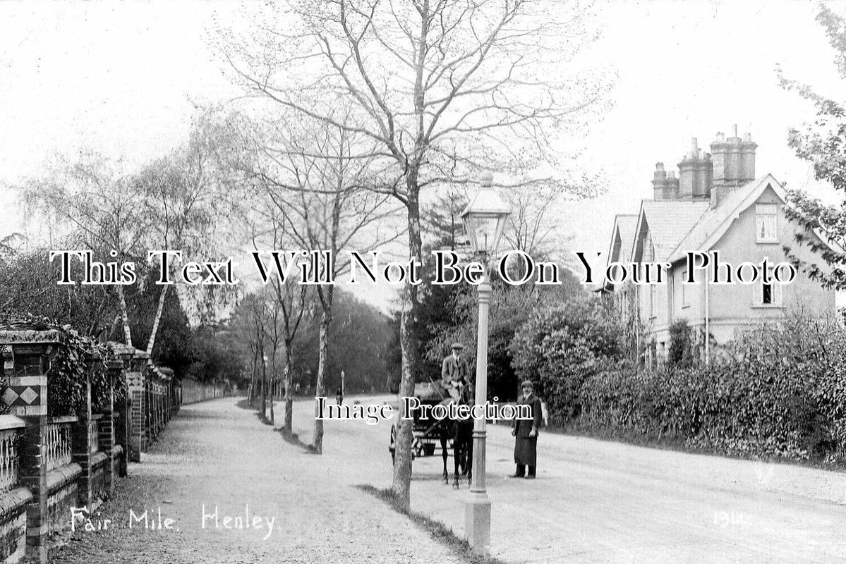 OX 1469 - Fair Mile, Henley On Thames, Oxfordshire c1914