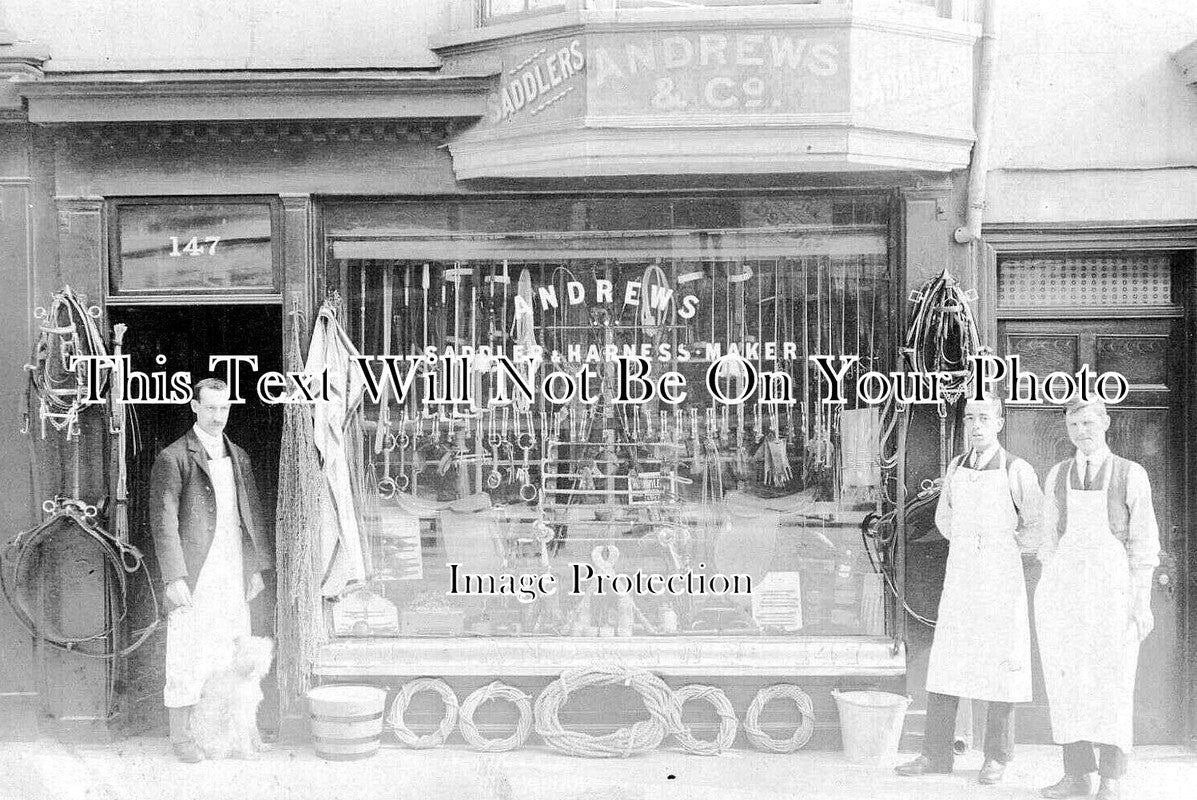 OX 1518 - Andrews Saddler & Harness Maker, High Street, Oxford