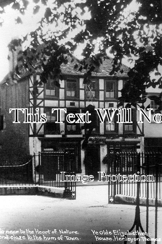 OX 1589 - Elizabethan House, Henley On Thames, Oxfordshire