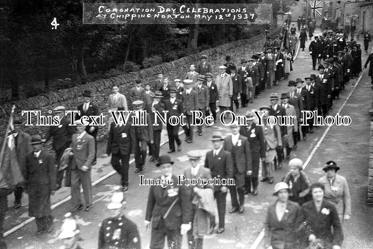 OX 1593 - Coronation Day Celebrations, Chipping Norton 1937