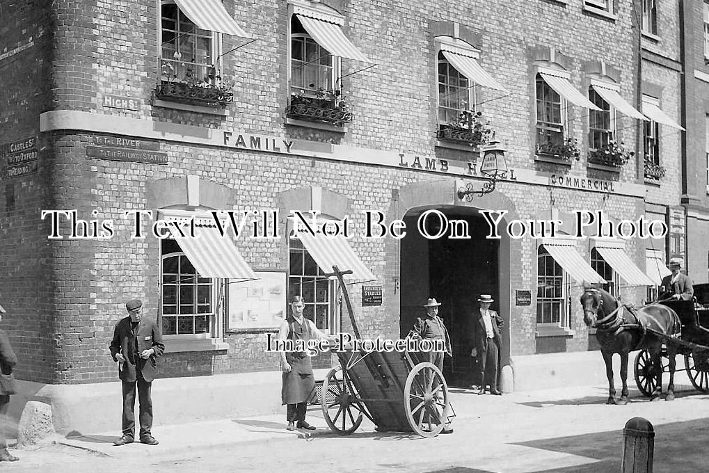 OX 1654 - The Lamb Hotel, High Street, Wallingford, Oxfordshire
