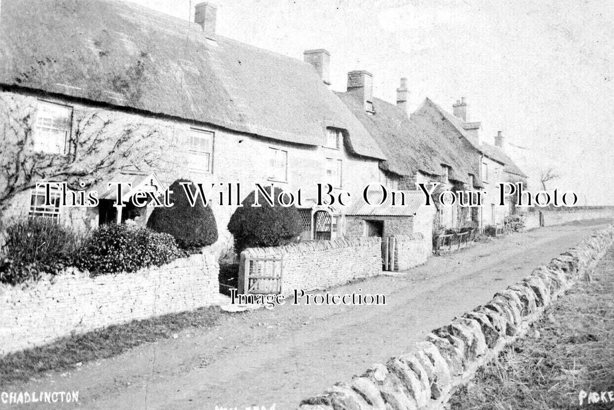 OX 1699 - Chadlington, Oxfordshire c1908