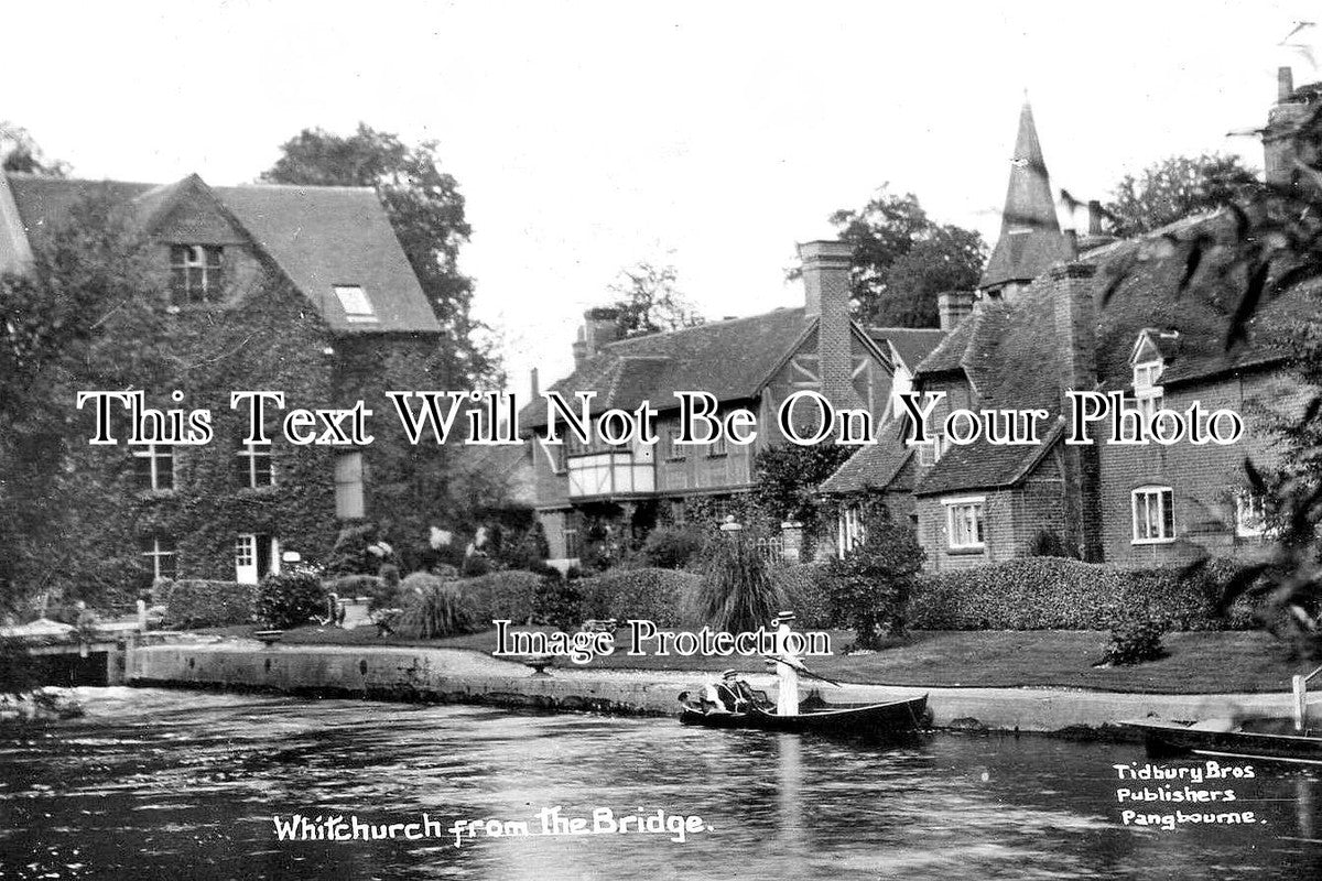 OX 1714 - Whitchurch From The Bridge, Oxfordshire