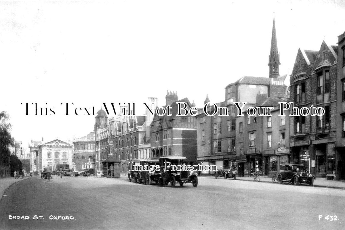 OX 1724 - Broad Street, Oxford, Oxfordshire