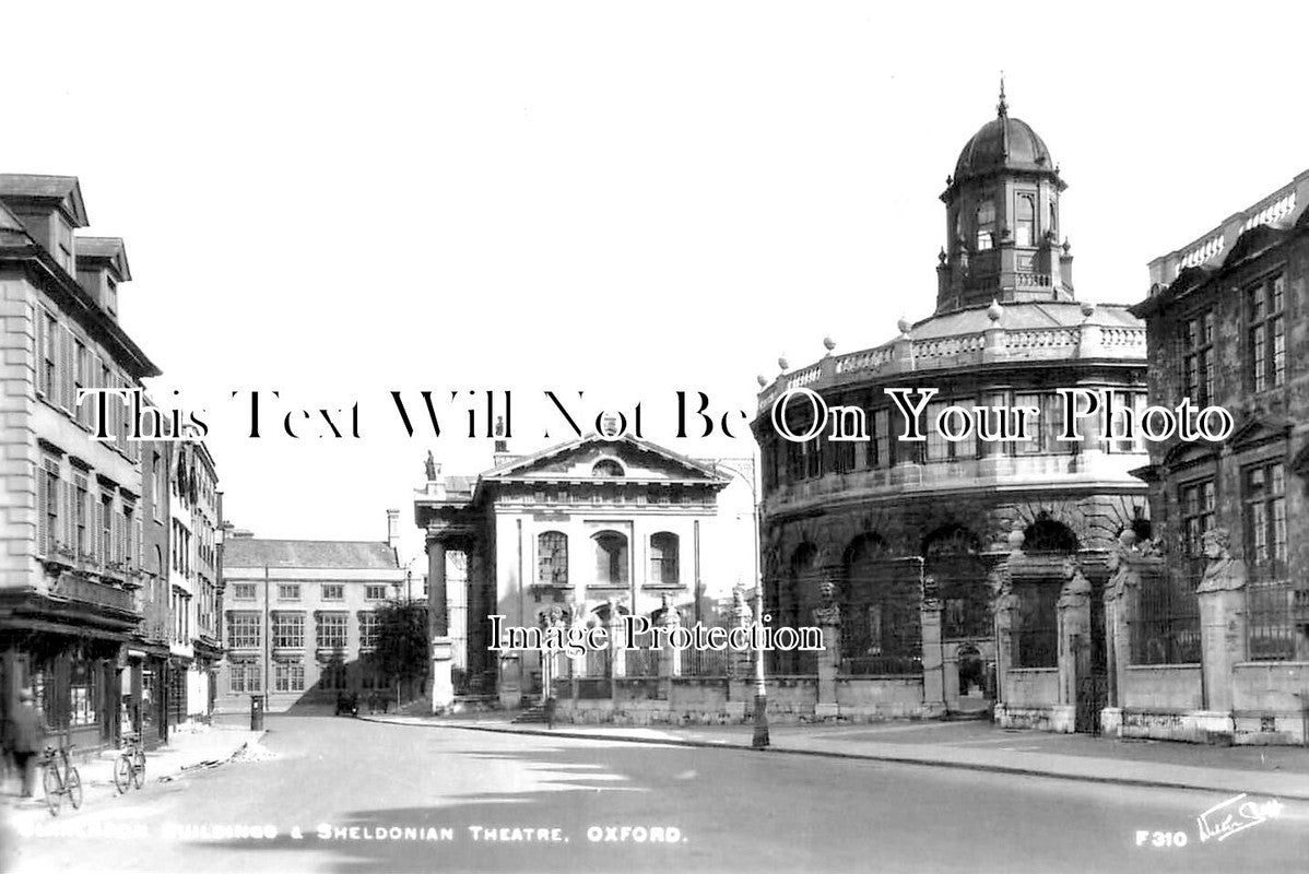 OX 1732 - Claredon Buildings & Sheldonian Theatre, Oxford