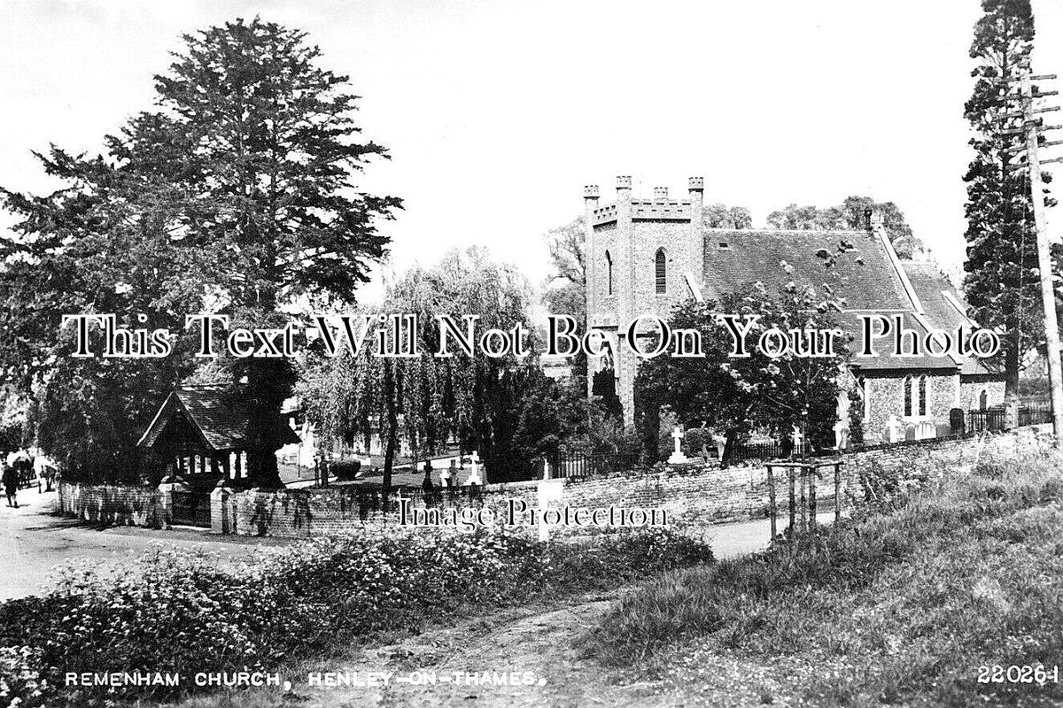 OX 1777 - Remenham Church, Henley On Thames, Oxfordshire