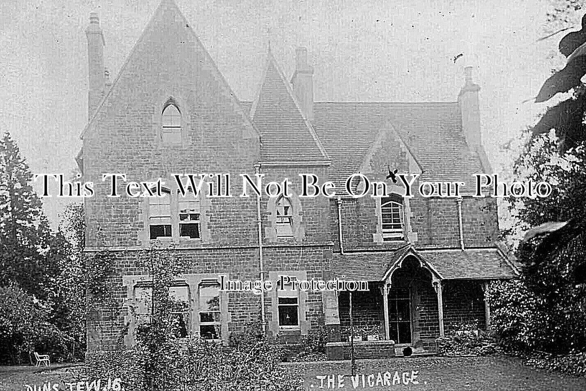 OX 1795 - The Vicarage, Duns Tew, Oxfordshire c1910