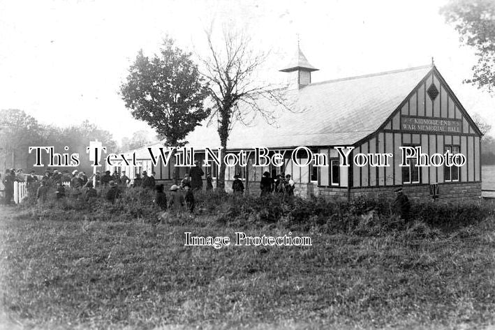 OX 1820 - Kidmore End War Memorial Hall Inauguration, Oxfordshire 1922