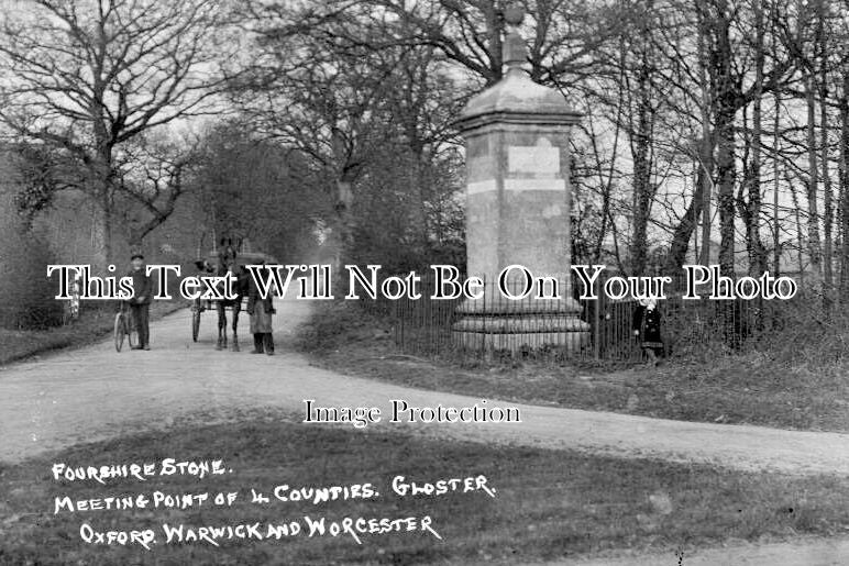 OX 1936 - Fourshire Stone, Moreton In Marsh, Oxfordshire c1918