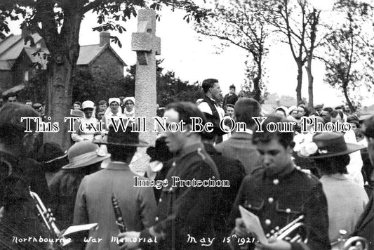 OX 1943 - Unveiling Northbourne War Memorial, Oxfordshire 1921