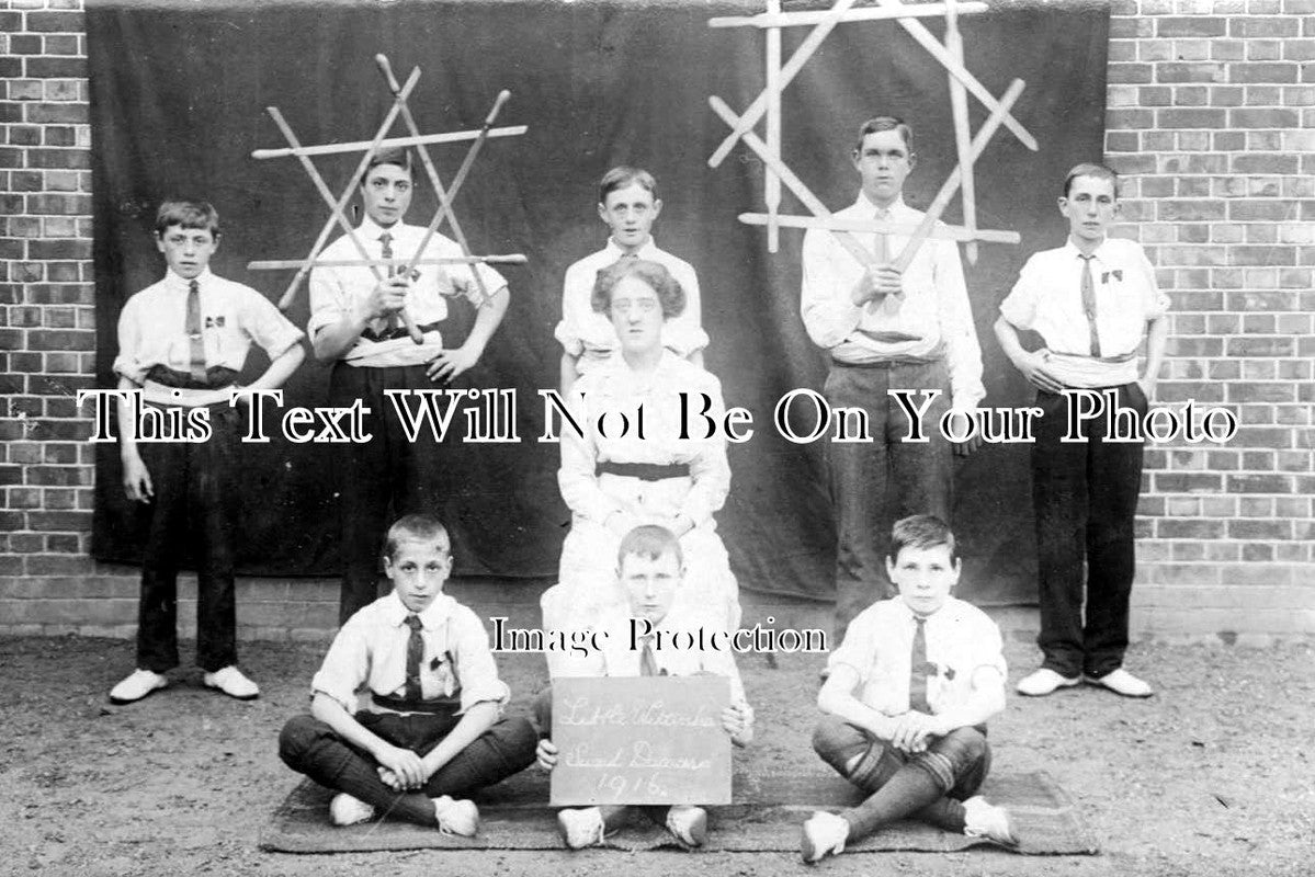 OX 220 - Little Wittenham Sword Dancers, Oxfordshire c1916