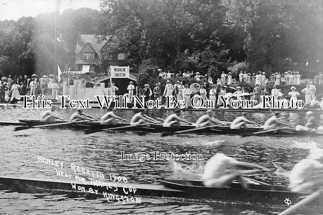 OX 230 - Henley Regatta, Oxfordshire c1908