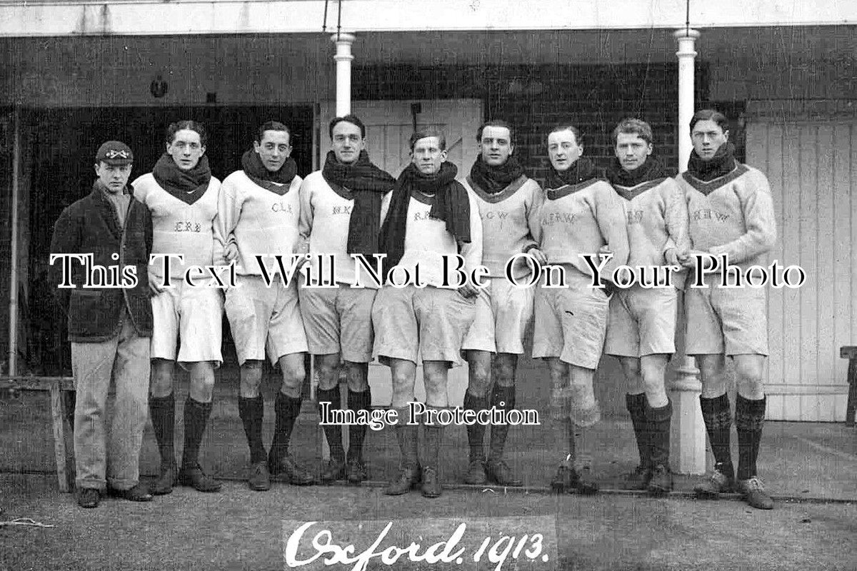 OX 260 - The Oxford University Boatrace Crew, Oxfordshire 1913