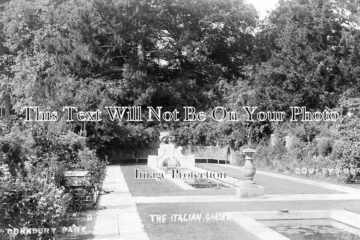 OX 275 - The Italian Garden, Cornbury Park, Charlbury, Oxfordshire