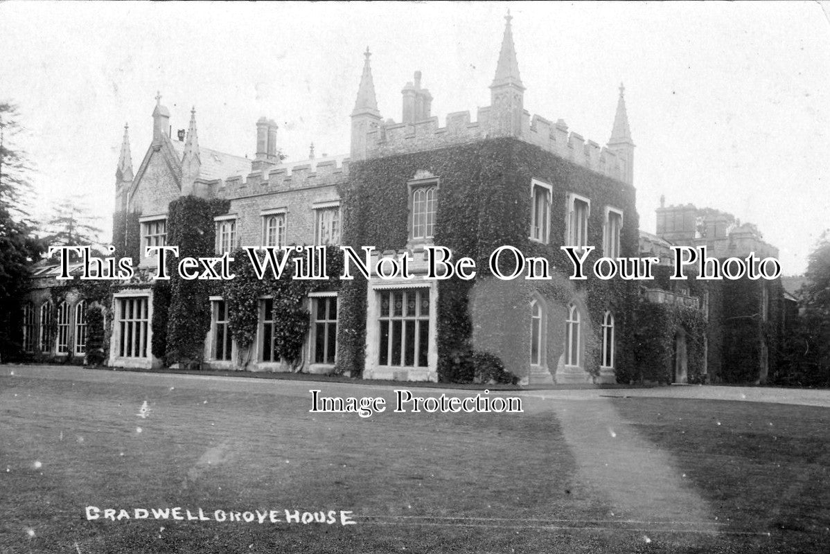 OX 342 - Bradwell Grove House, Oxfordshire c1912