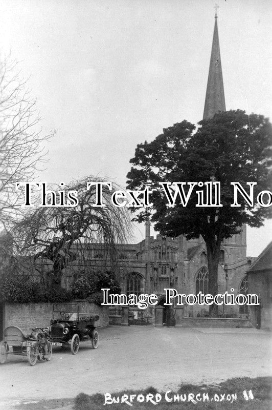 OX 351 - Burford Church, Oxfordshire