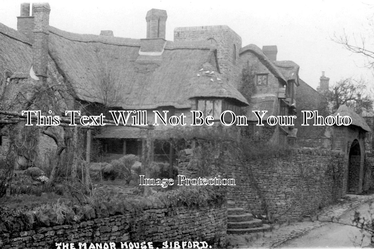 OX 362 - The Manor House, Sibford, Oxfordshire c1920