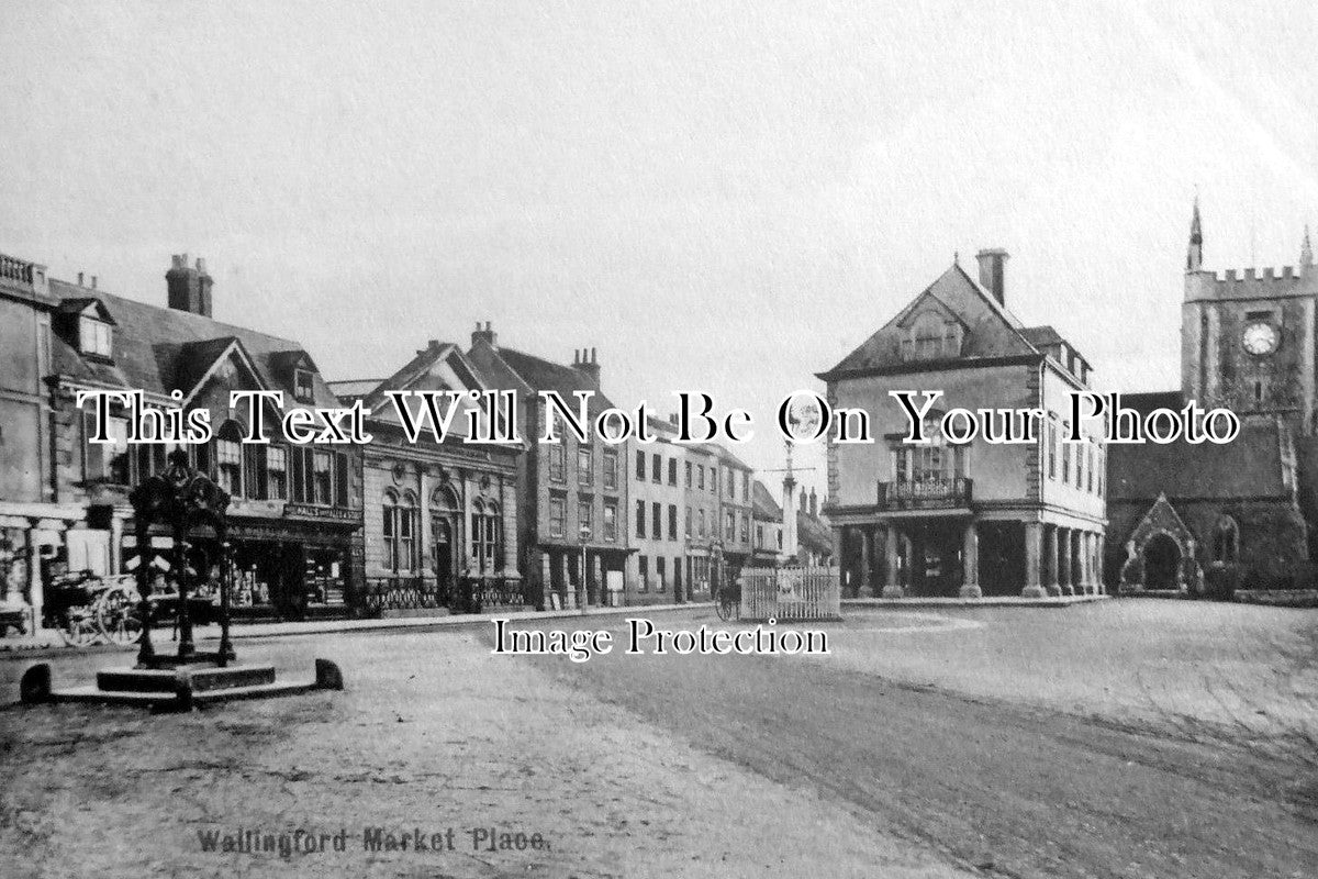 OX 374 - Market Place, Wallingford, Oxfordshire c1910