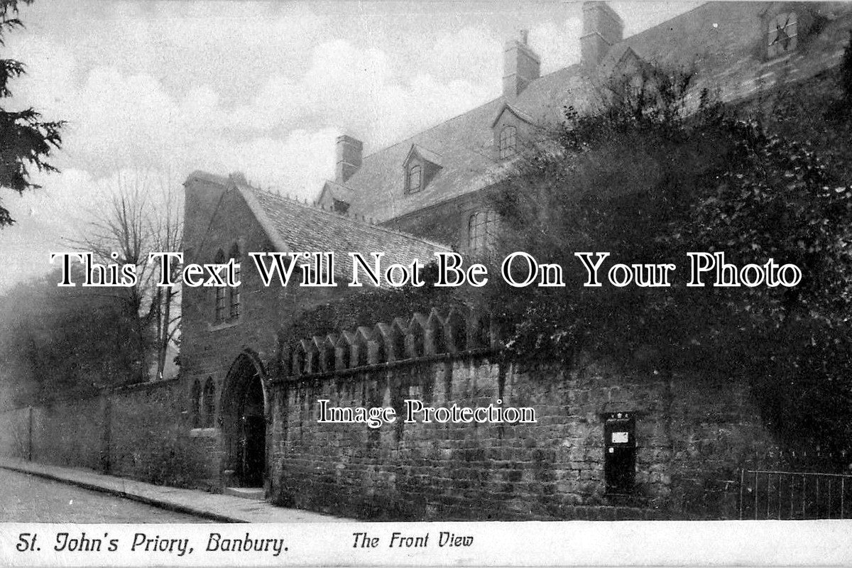 OX 386 - Front View, St Johns Priory, Banbury, Oxfordshire