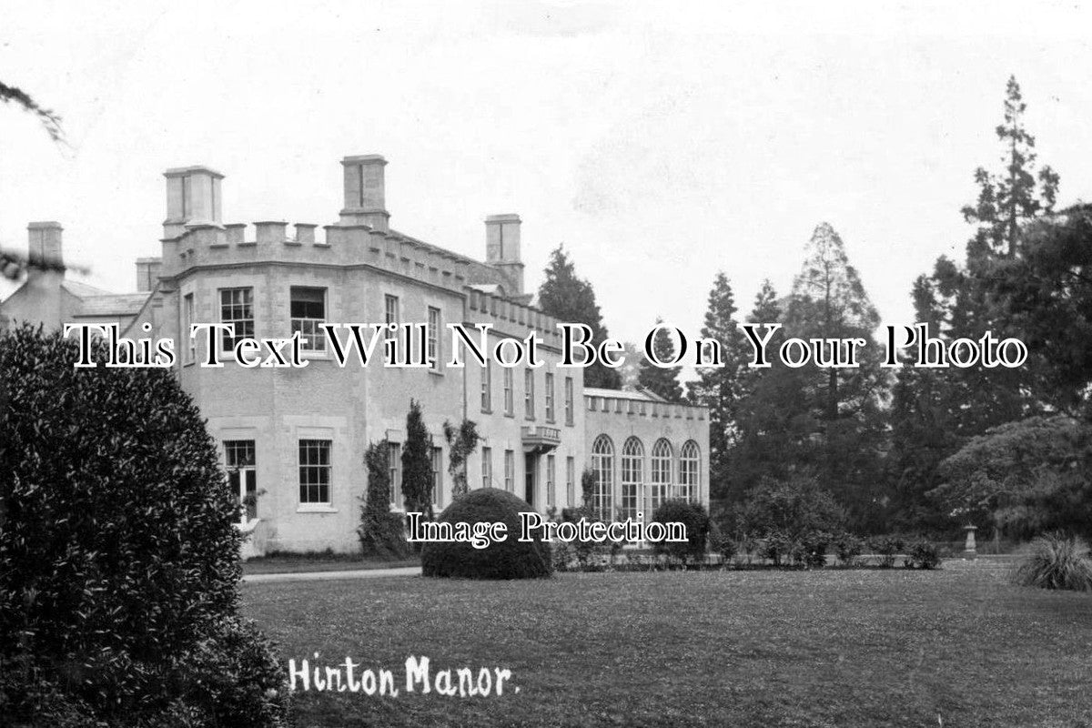 OX 454 - Hinton Manor, Waldrist, Faringdon, Oxfordshire c1912