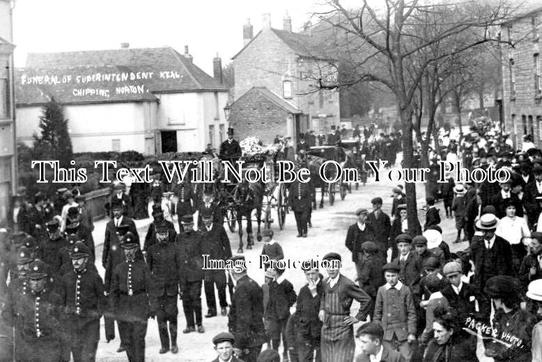 OX 478 - Funeral Of Superintendent Keal, Chipping Norton, Oxfordshire ...