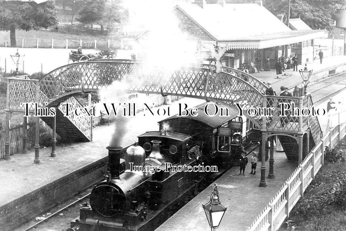 OX 482 - Chipping Norton Railway Station, Oxfordshire c1909