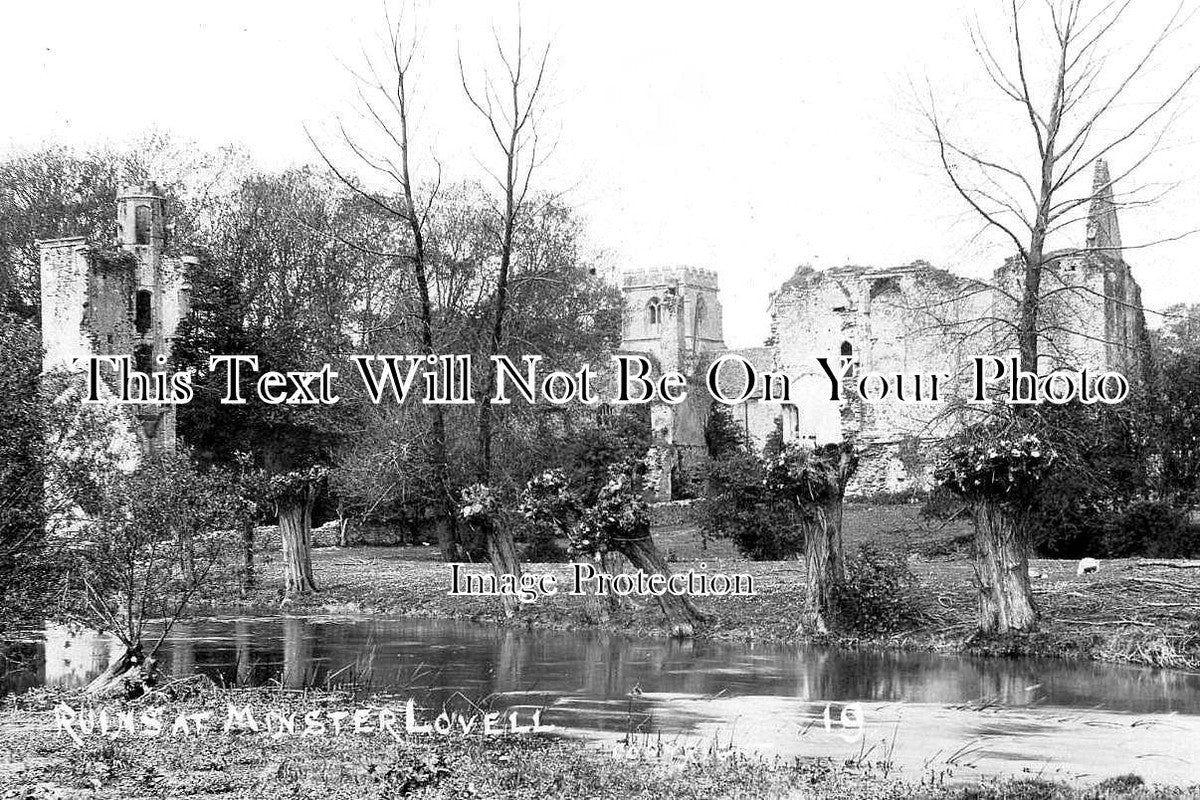 OX 511 - Ruins At Minster Lovell, Oxfordshire