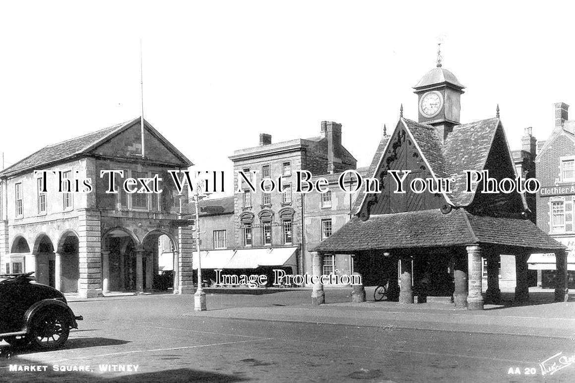 OX 535 - Market Square, Witney, Oxfordshire