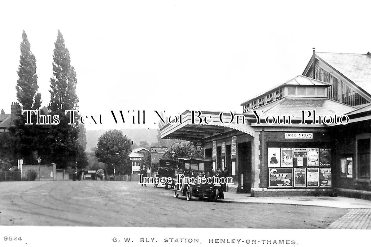OX 548 - Henley-On-Thames Railway Station, Oxfordshire