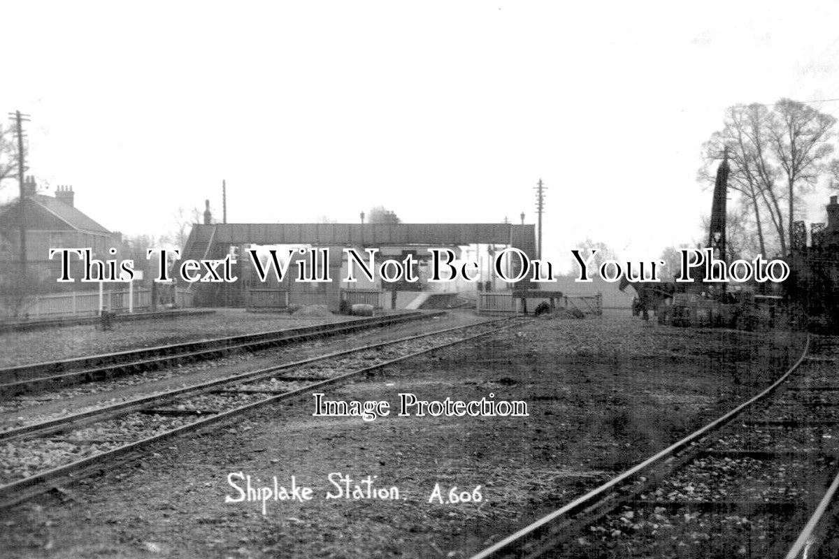 OX 552 - Shiplake Railway Station, Oxfordshire